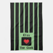 Kus de  keukenhanddoek van Cook (Verticaal)