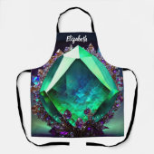 Kus de kok Food Chef Keuken BBQ Baker Crystal Schort (Voorkant)