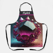 Kus de kok Food Chef Keuken BBQ Baker Crystal Schort (Voorkant)