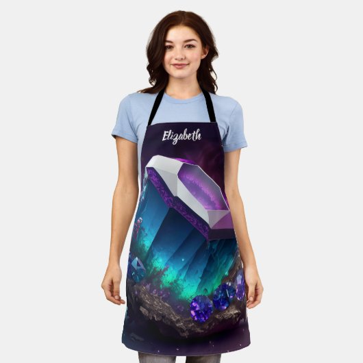 Kus de kok Food Chef Keuken BBQ Baker Crystal Schort (Gedragen)