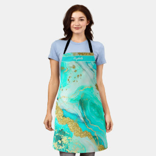 Kus de kok Food Chef Keuken BBQ Baker Marmer Schort