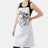 Kus de kok gepersonaliseerd schort (Insitu)