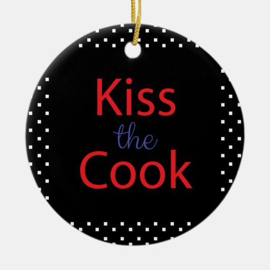 Kus De Kok Keramisch Ornament (Voorkant)