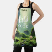 Kus De Kook Voedsel Chef Keuken BBQ Baker Paddenst Schort (Insitu)