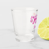 Kus de Miss Bachelorette Party Shot Glass Glas (Links)