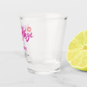 Kus de Miss Bachelorette Party Shot Glass Glas (Rechts)