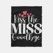 Kus De Miss Goed Fleece Deken (Voorkant)