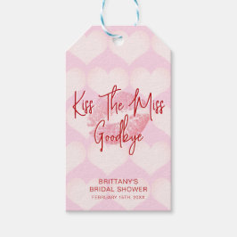 Kus De Miss Goedendag Valentina Bruidsmeisjesfeest Cadeaulabel