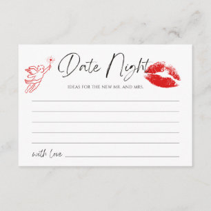 Kus de Miss Goodbye Bachelorette Date Night Informatiekaartje