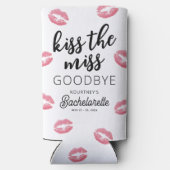 Kus de Miss Goodbye Bachelorette Seltzer Blikjeskoeler (Achterkant)