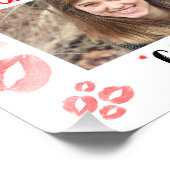 Kus de Miss Goodbye Vrijgezellenfeest Gift Lijst Foto Afdruk (Hoek)