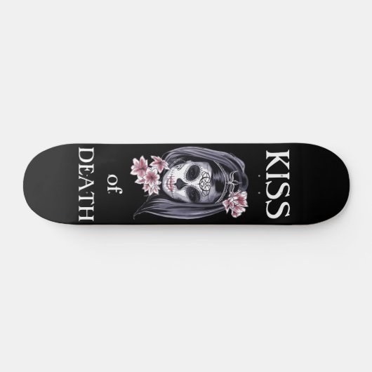 Kus des Death Persoonlijk Skateboard (Horizontaal)