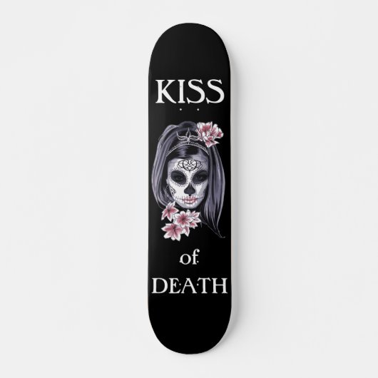 Kus des Death Persoonlijk Skateboard (Voorkant)