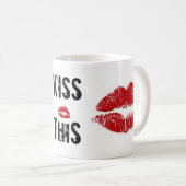 kus deze lippenstift koffiemok (Voorkant rechts)