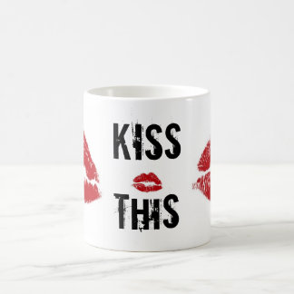 kus deze lippenstift koffiemok