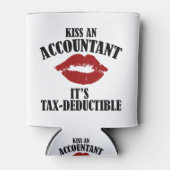 kus een boekhouder grappig CPA Blikjeskoeler (Voorkant)