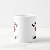 kus een boekhouder grappig CPA Koffiemok (Center)