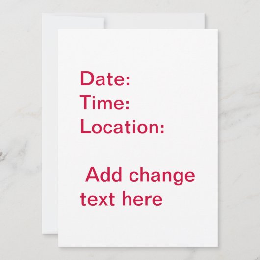 Kus een heleboel paddenstoelen die wedden uitnodig kaart (Achterkant)