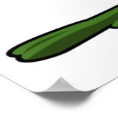 Kus een paar kikkers om je prins te vinden poster (Hoek)