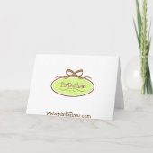 Kus Emperor Penguin Valentijn'... Feestdagen Kaart (Achterkant)