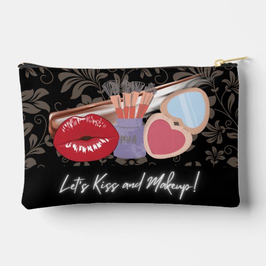 Kus en make-up accessoire tas (Achterkant)