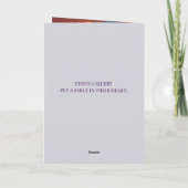 KUS EN VERZIN SORRY KAART (Achterkant)