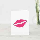 Kus! Feestdagen Kaart (Voorkant)