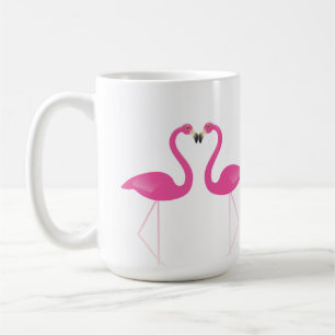 Kus Flamingos Romantische Mok