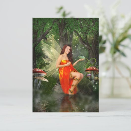 Kus hem bedankkaart (Staand voorkant)