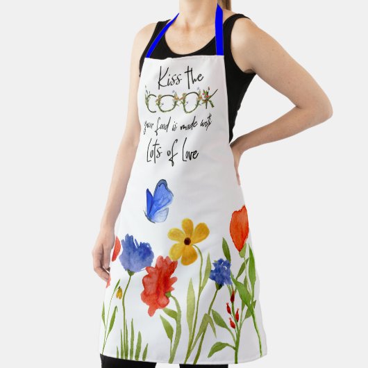 Kus het Cook Floral Schort (Insitu)