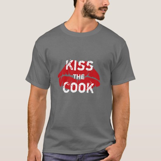 Kus het Mannen T-shirt van Cook (Voorkant)