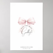Kus het Miss Goodbye Keepsake Poster (Voorkant)