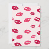 Kus het Miss Goodbye valentijn vrijgezellenfeest Kaart (Achterkant)