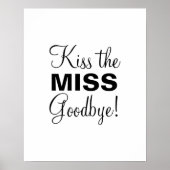 Kus het Miss Poster (Voorkant)