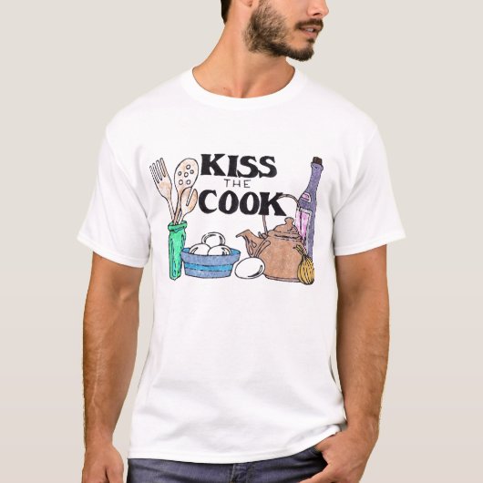 Kus het T-shirt Cook (Voorkant)