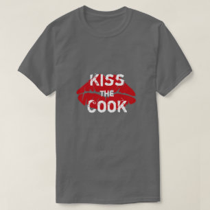 Kus het T-shirt van de Cook-Mannen