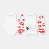 Kus het vrijgezellenfeest van het missen afscheid bedankdoosjes (Uitgevouwen)