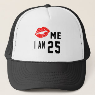 Kus, ik ben 25 trucker pet