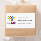 Kus, ik ben 60-jarige overhemden en cadeautjes. etiket (Insitu)