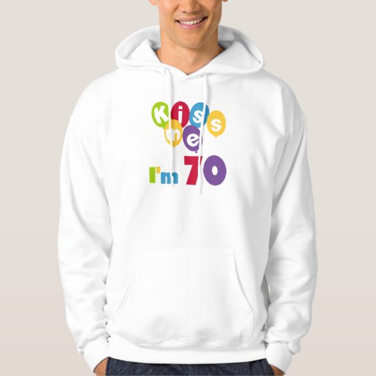 Kus, ik ben 70 T-shirts en cadeautjes op de dag va (Voorkant)