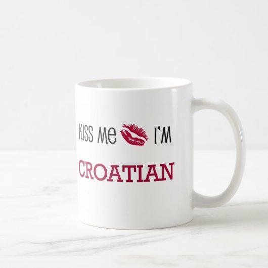 Kus, ik ben CROATIAN Koffiemok (Rechts)