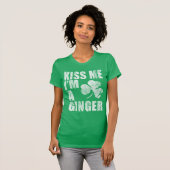 Kus, ik ben een gember. t-shirt (Voorkant volledig)