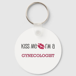 Kus, ik ben een GYNECOLOGIST Sleutelhanger