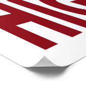 Kus, ik ben een hoge jumper. poster (Hoek)