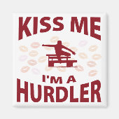 Kus, ik ben een Hurdler. Magneet (Voorkant)