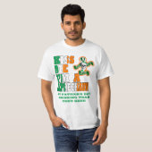 Kus Ik ben een Leprechaun T-shirt (Voorkant volledig)