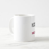 Kus, ik ben een MEDISCHE FYSICIST Koffiemok (Voorkant links)