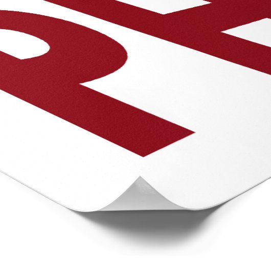 Kus, ik ben een natuurkundige. poster (Hoek)