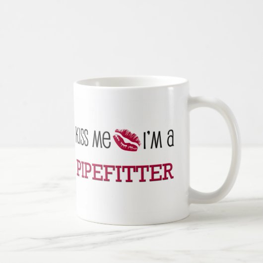 Kus, ik ben een PIPEFITTER Koffiemok (Rechts)
