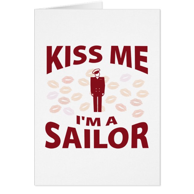 Kus, ik ben een Sailor. (Voorkant)
